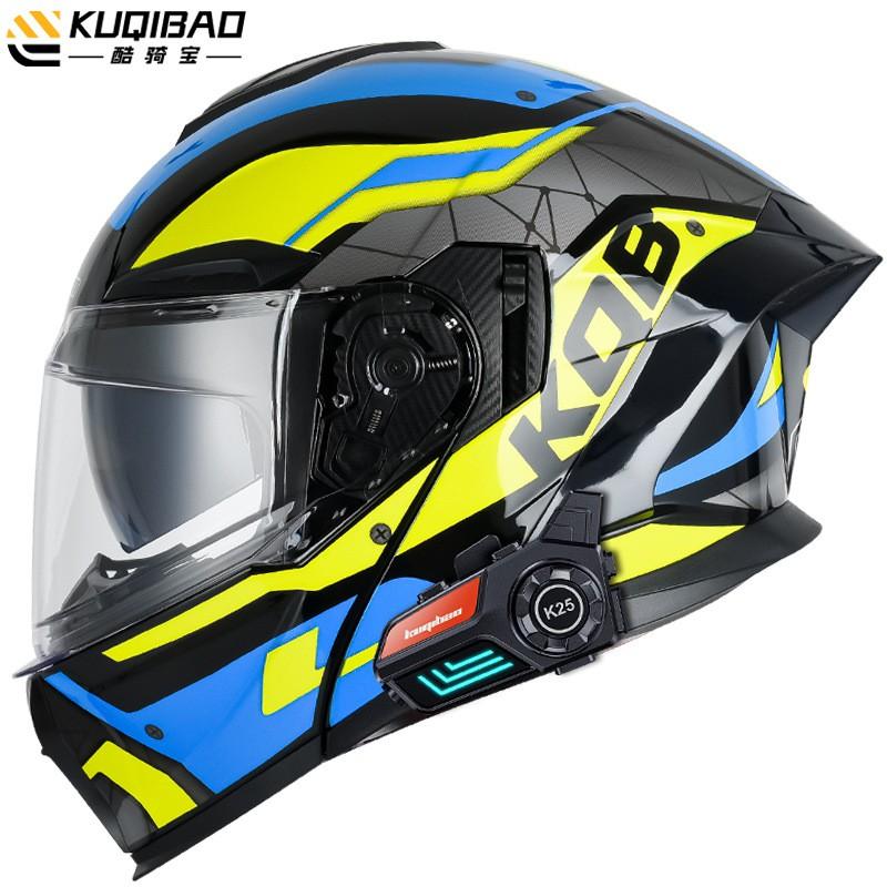Flip-Up Motorcycle Helmet With Bluetooth 903 Dual Visor 3C Certified All