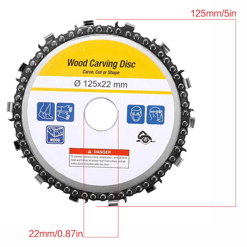 Tool Parts 4 Inch Grinder Disc and Chain 22 Tooth Fine Cut Chain Set For 100/115 Angle Grinder Tool Parts 4 Inch Grinder Disc and Chain 22 Tooth Fine Cut Chain Set For 100/115 Angle Grinder
