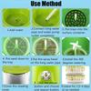 220V 50Hz Multifunctional Homemade Sprout Double Layer Green Automatic Bean Sprouts Machine