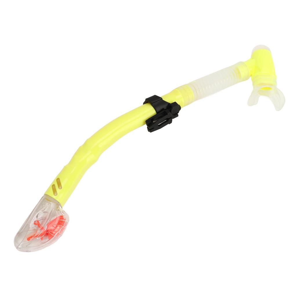 Dry Snorkel Tube PVC Silicone Easy Breath Lightweight Swimming Snorkel Tube for Diving Enthusiast