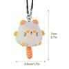 Cat Charm For Car Cute Kitten Car Rearview Pendant Car Rearview Pendant Decoration Car Hangable Resin Kitten Accessories