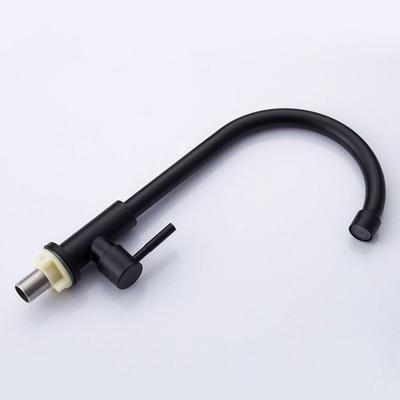 304 Stainless Steel Kitchen Faucet Water Purifier Single Lever Hole Tap Cold