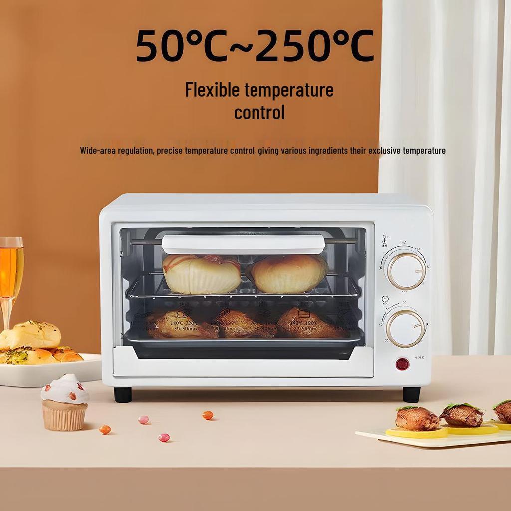 12L Multi-Functional Electric Oven for Home Baking