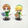 6Pcs/Set 10cm The Legend of Zelda Figure Link Princess Zelda Q Version Figure Game Decoration Ornaments Doll Model Toys