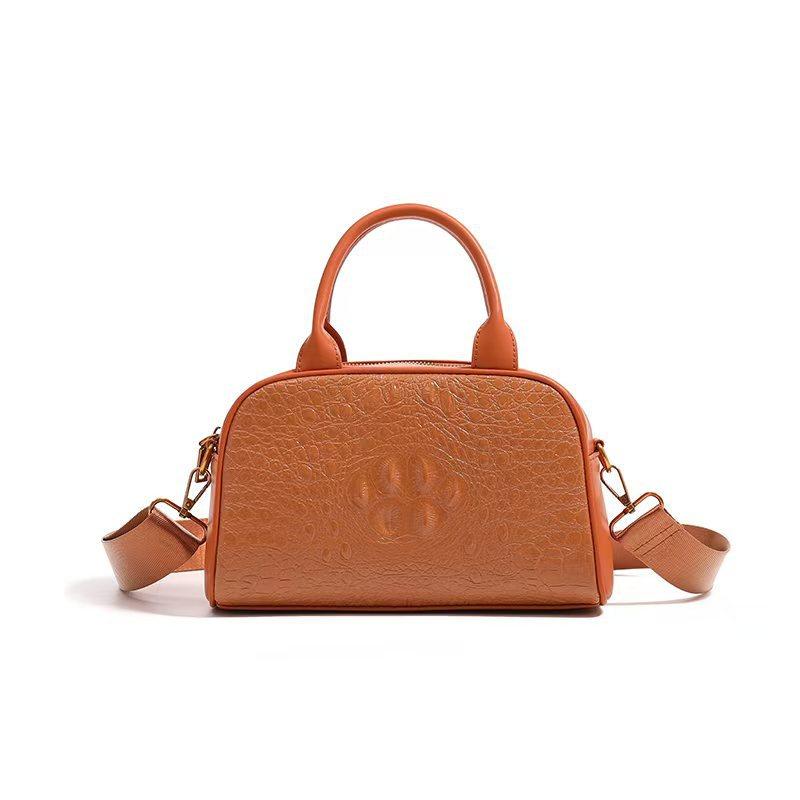 New fashion crocodile pattern shoulder messenger bag women's bag shell bag large capacity women's