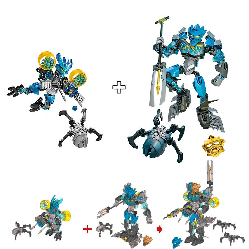2025New Hero Bionicle All Series Building Blocks Akida Ketar Creature Golden Mask Robot Mech Bricks Toys For Boys Christmas Gift