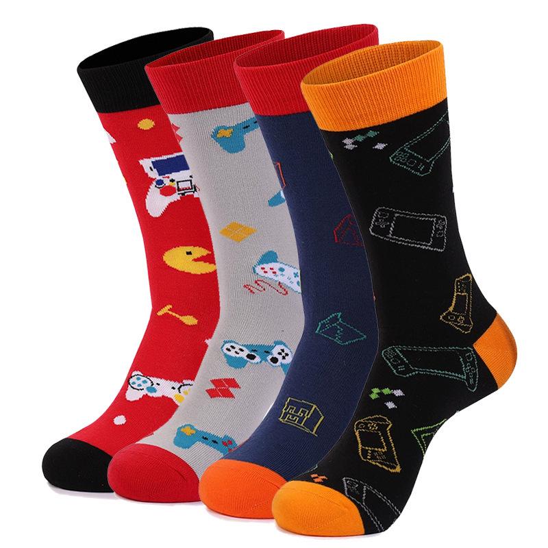 Popular GAME BOY Men's Cotton Socks - Women's Gift, Christmas Mid-Calf Design