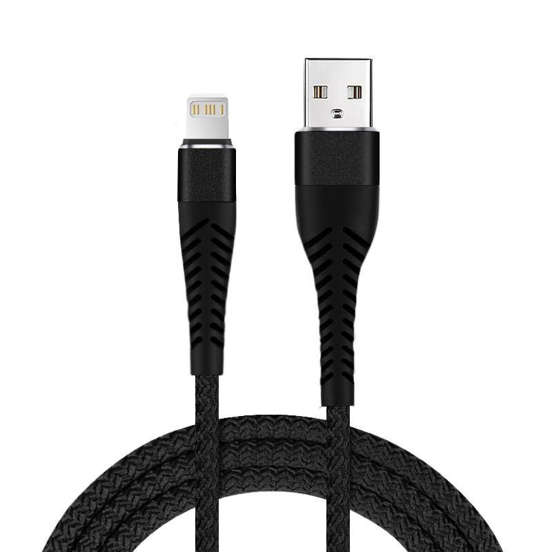 Câble de chargeur USB pour iPhone15 14 13 12 11 Pro X XR XS Max 5 6 s 6s 7 8 Plus, charge rapide, fil Long et court, cordon de données pour téléphone, 3m
