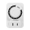 1Pc 12 Hour Electrical Mechanical Time Wall Plug   Digital Countdown Timer Socket Hot
