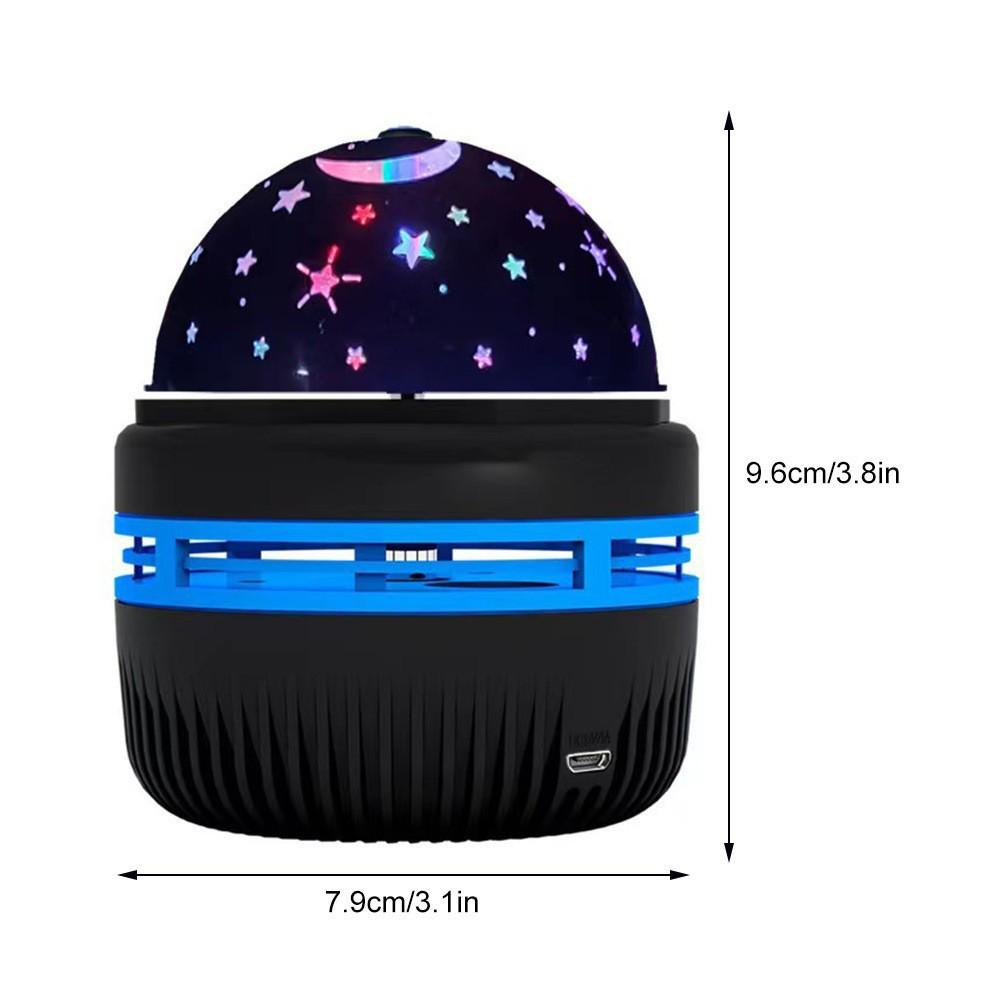 Aurora Starry Sky Night Light - Rotating Projector Lamp for Romantic Bedroom Atmosphere