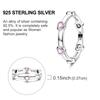 925 Silver Rings Original Design Blue Zircon Star Moon Finger Rings For Women High Quality Wedding Jewelry Gift