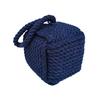 Weighted Door Stopper Heavy Sand Filled Door Stop with Handle Home Office Indoor Decorative Handmade Cotton Rope Ball Floor Doorstop