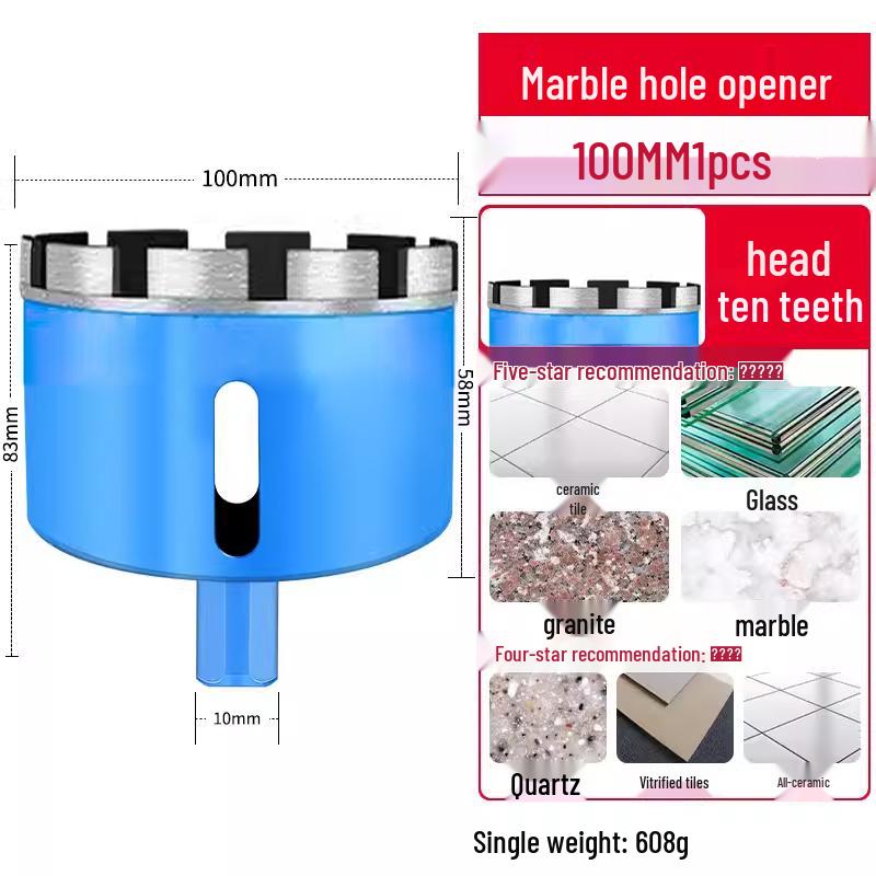 מקדחה למרבל, אריחים, אבן, גרניט ובטון לקידוח יבש