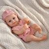 40cm Reborn Dolls Realistic Full Vinyl Doll 17.74in Lifelike Newborn Doll Cute Dolls Toy Princess Toys  For Adults Birthday Gift