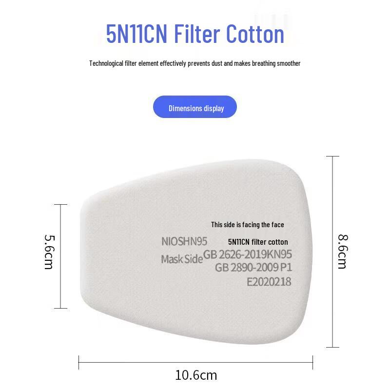 Five Star Shield KN95 Filter Cotton