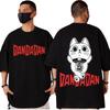Japan Anime Dandadan Turbo Granny Cat Graphic T-Shirt Fashion Cartoon T-Shirt Extensive Men Women Vintage Casual Cotton T-Shi
