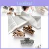 Handmade Elegant Gray Acetate Hair Claw Clip For Women Perfect For Bun Hairstyles
