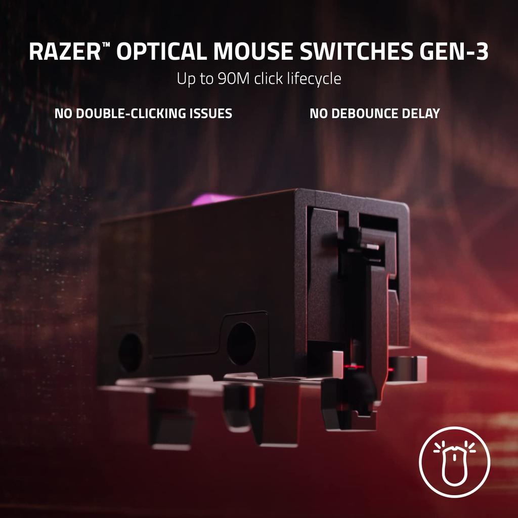 Razer Viper V2 Pro 59g Wireless Esports Gaming Mouse DPI Optical Hyperspeed Wireless Optical Mouse 5 DPI White - Ultra-Lightweight (30K Sensor,