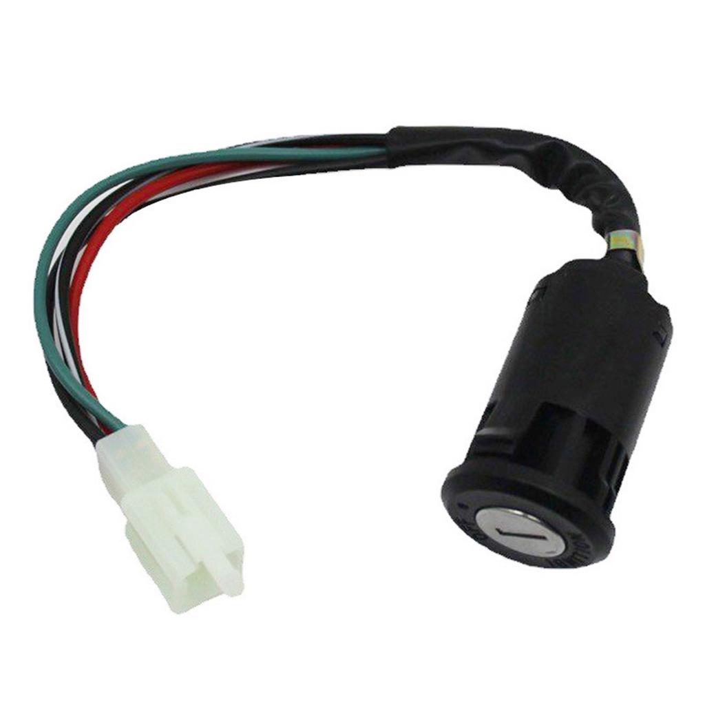 Ignition Key Switch Lock Cylinder Suitable for 50cc 70cc 90cc 110cc 125cc Motorcycle Scooter Dirt Bike