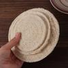 Loofah Fibre Teapot Pad Round Loofah Mat Home Accessorie Tea Cup Mat  Tea