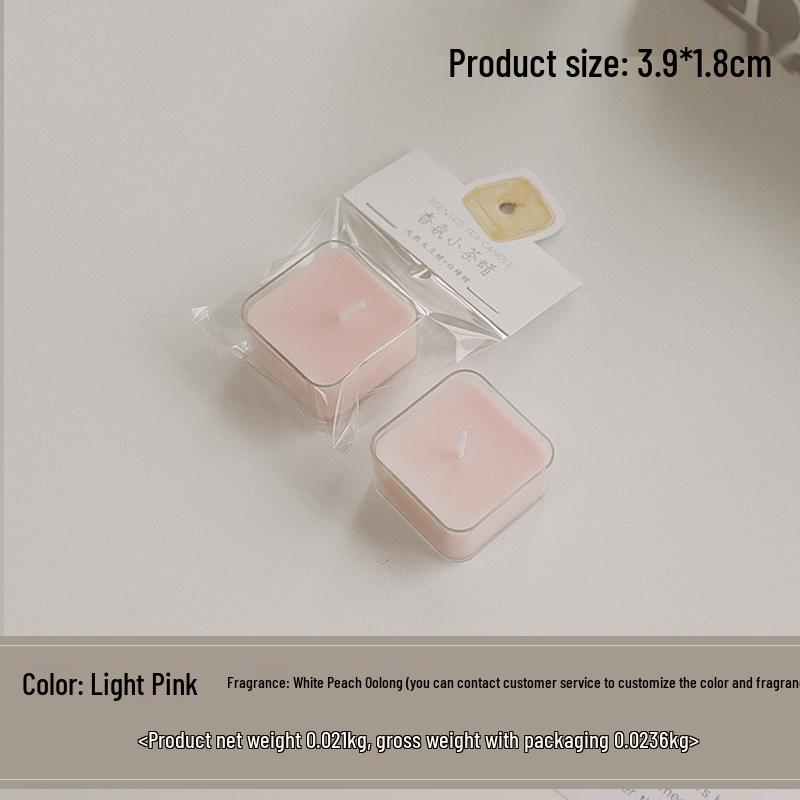 Colorful Heart-Shaped Scented Tealight Candles for Aromatherapy and Celebrations