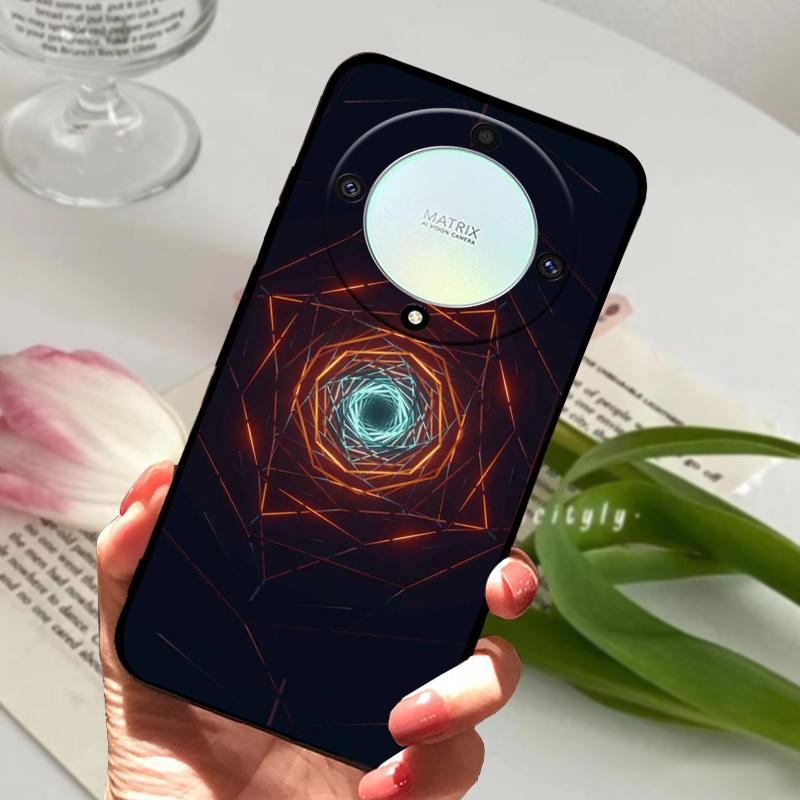 For Honor Magic6 Lite 5G Case Shockproof Soft TPU Silicone Phone Cover For Honor Magic 6 Lite 5G Capa Cartoon Magic6Lite 6 Lite