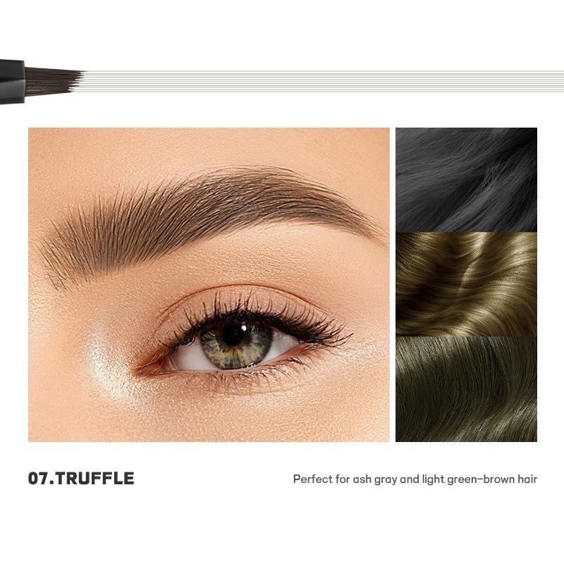 

Водостойкий карандаш для бровей - Быстрая форма, Ультратонкий естественный вид, Водостойкий и потостойкий, Стойкий макияж, Фиксация бровей