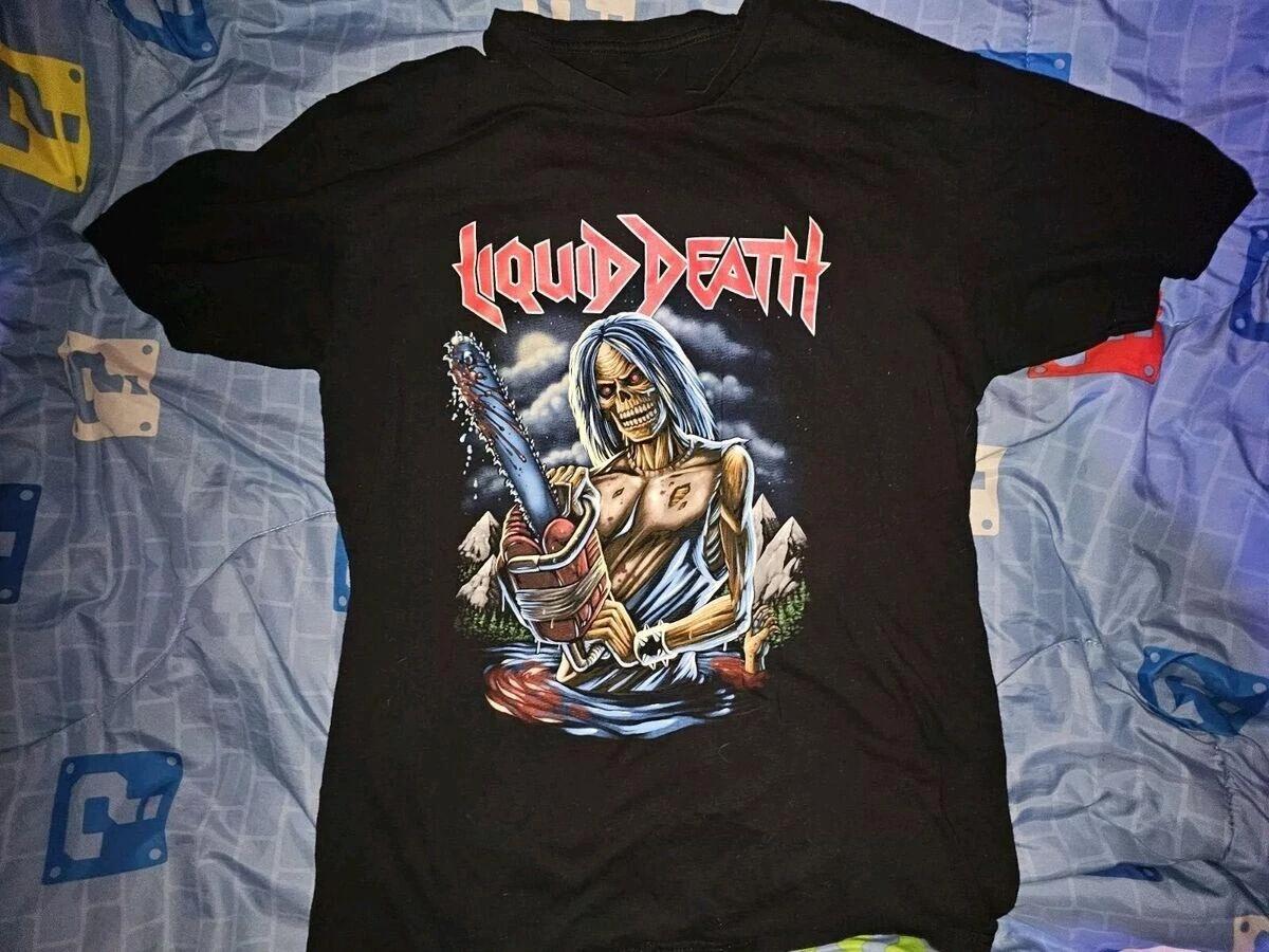 liquid death band Cotton Tee All Size S To 4XL M491 4XL