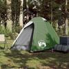 Vidaxl Tourist Tent, 2-Person, Dome, Green, Waterproof