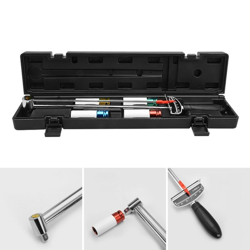 Drive Clicks Torque Wrenches Set Wear-resistant 1/2inch Drive Clicks Torque Wrenches Set Mini Ratchets Wrenches