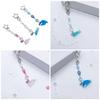 Ocean Animals Keychain Stylish Fish Pendant Beaded Keyrings for Fashion Lovers