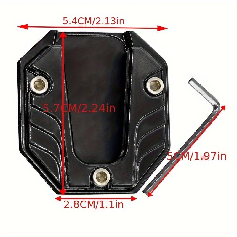 Części do modyfikacji motocykli i pojazdów elektrycznych Płytka podpórki pod nogi Motocykl Powiększony pomocniczy blok bocznej podpórki Podpórka pod nogi Antypoślizgowa nakładka krawędziowa