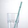 2Pcs Glass Straws Set Reusable Heat-Resistant Drinking Straws Eco-Friendly Alternative to Plastic Straws for Hot Cold Drinks