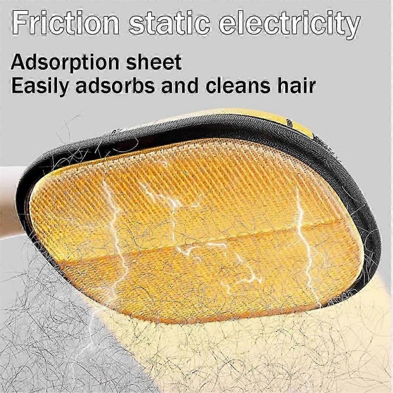 Pet Hair Remover Glove, Static Removal Gloves for Pet Hair, Reusable Double Sided Electrostatic Pet 