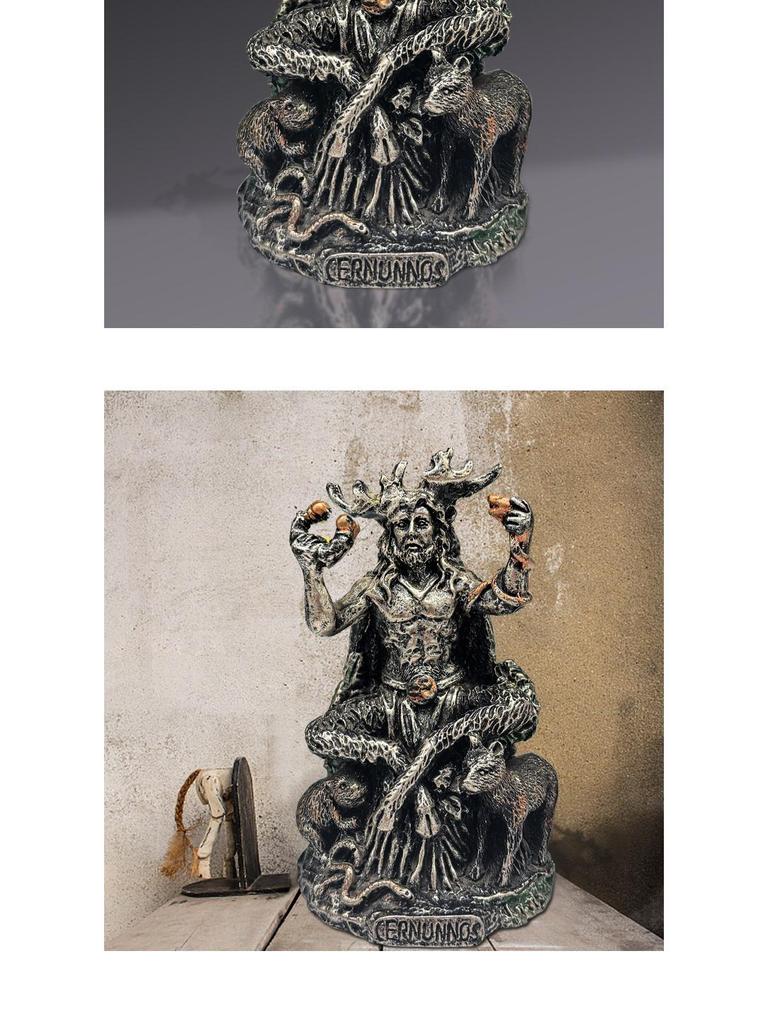 Tierwächter Harz Waldornamente - Kleine Tischdekoration