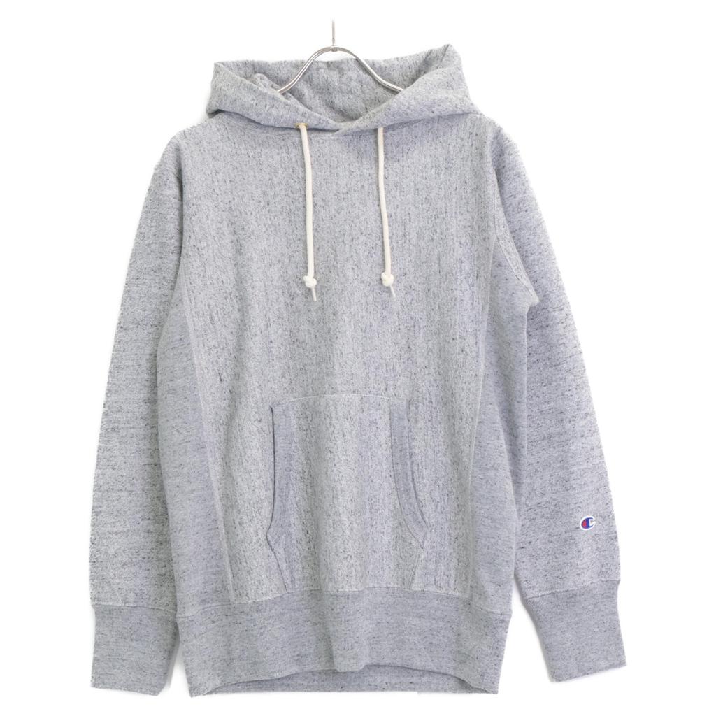 Champion [Excellent Condition/25% Stainless Steel] C8-Z101 Reverse Weave(R) Hooded Sweatshirt/ tops M grayUsed
