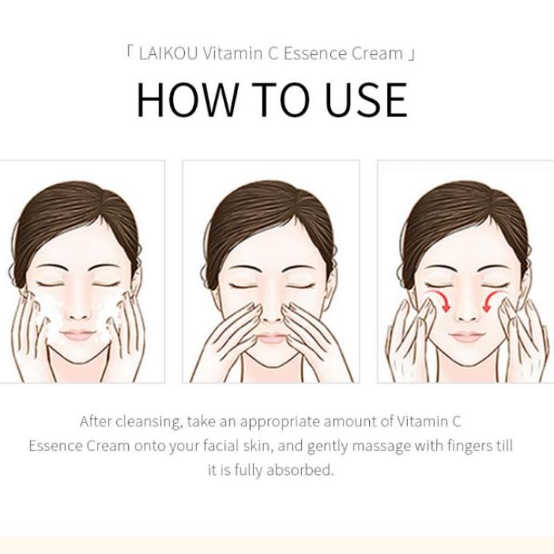 Crema antiarrugas de 25 g Crema con esencia de vitamina C Crema hidratante para el cuidado del rostro Elimina manchas Reafirma la piel Crema blanqueadora Crema hidratante para el cuidado de la piel