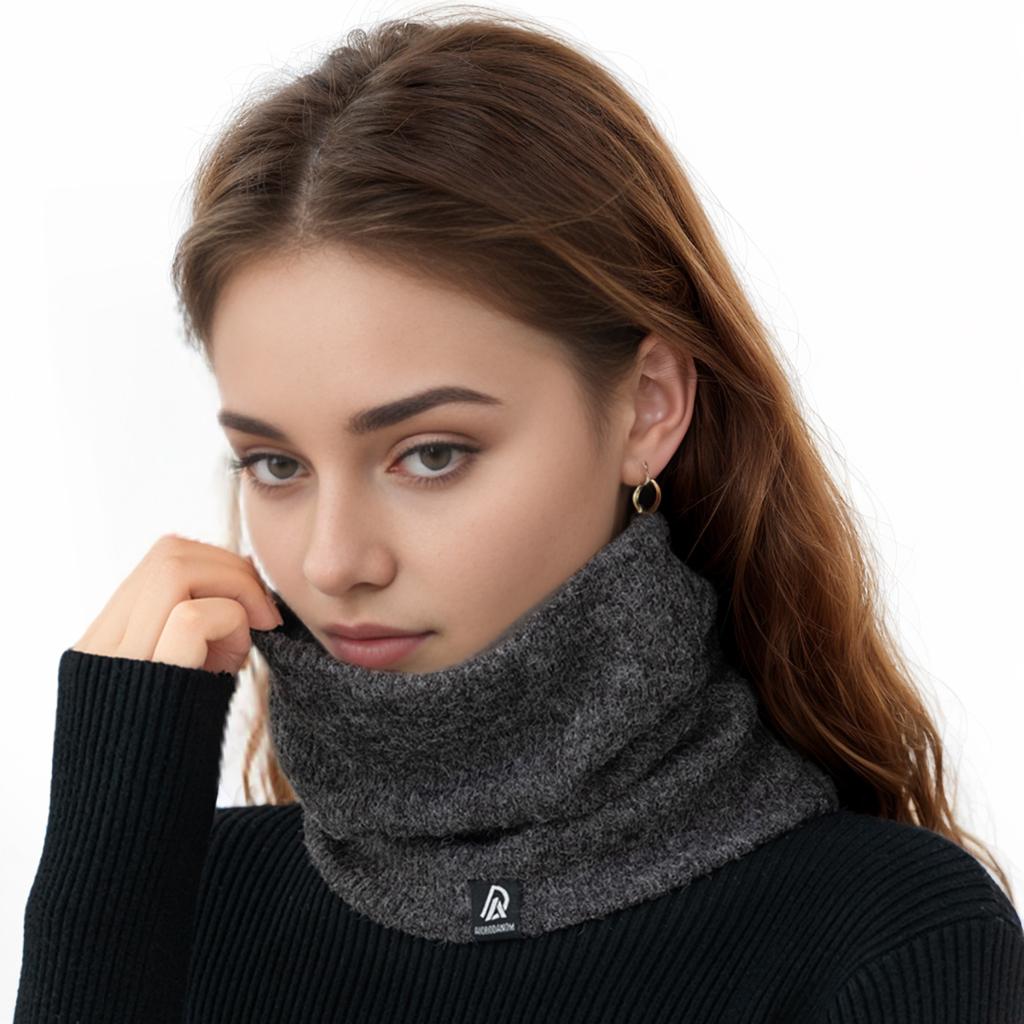 Perfect Match Detachable Knitted Turtleneck Fake Collar For Women Neck Warmer Autumn Winter Warm Cover Head Neck Knitting False Collar