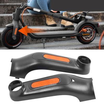 Forhjulsbeskytter for tunge scootere, støvtett sidebeskytter for elektriske scootere, reflekterende oppgradert tilbehør