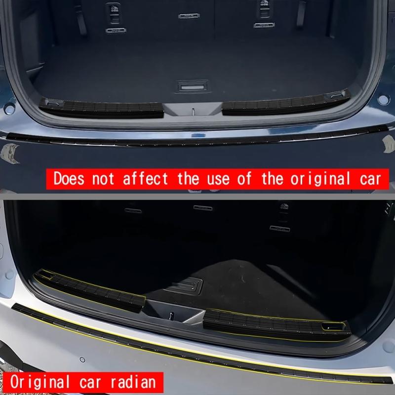 For mazda CX-60 CX 60 CX-80 CX-90   2024 2025 steel Rear Bumper Protector Door Sill Trunk Tread Plate Cover Accessories