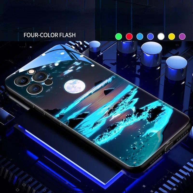 Elegant Glow Phone Case - Light Up Protection for IPhone