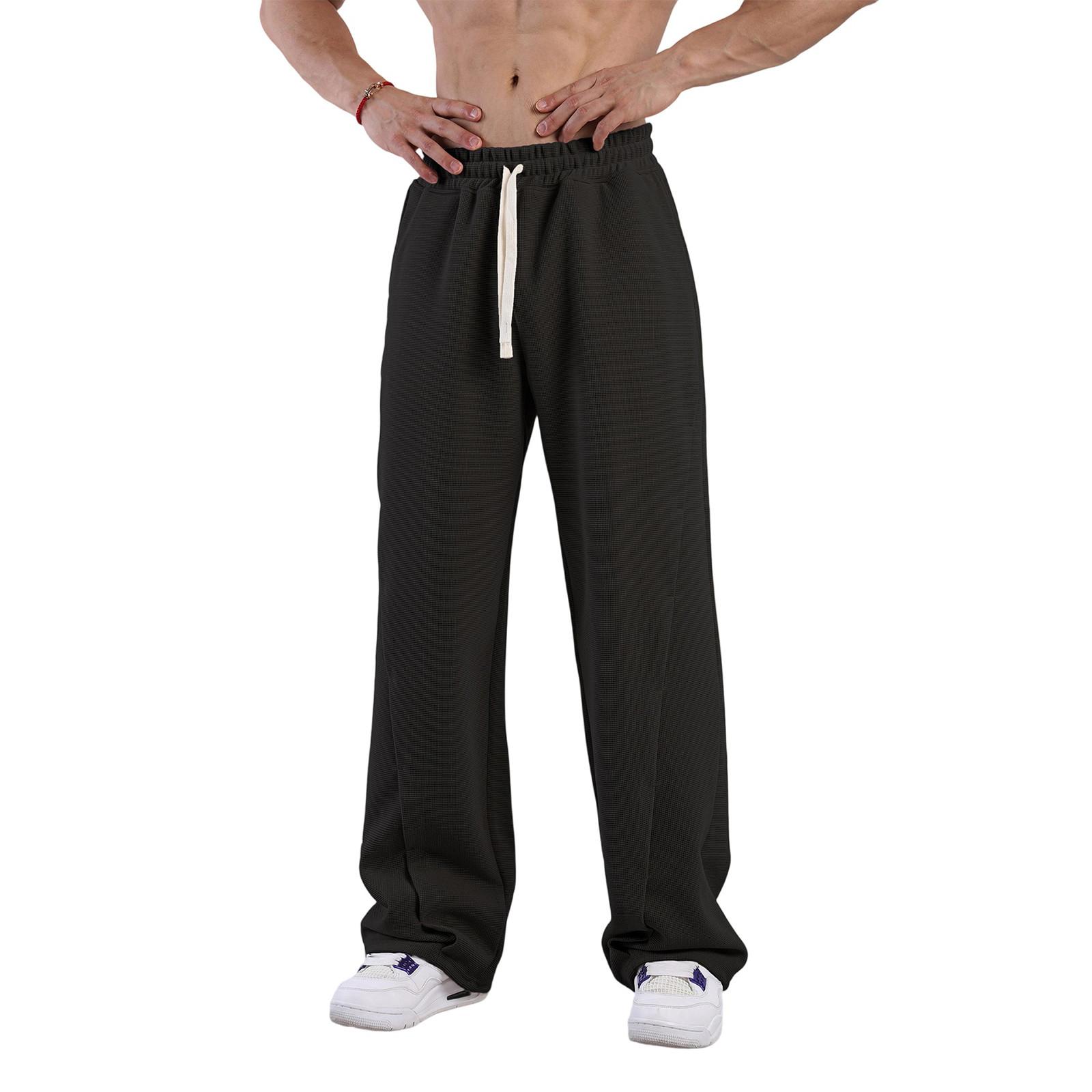 

Мужские спортивные повседневные брюки для бега, легкие походные брюки, уличные брюки L чёрный