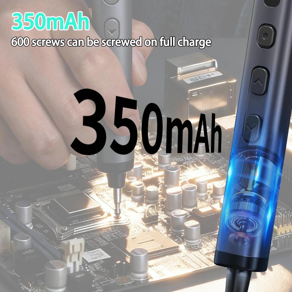 Rechargeable Portableelectricscrewdriverscrew Set Toolprecisionelectric Screwdriverrechargeablehousehold Electric Screwdriver