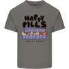 Cats Happy Pills Funny Feline Unisexs Light Cotton TShirt