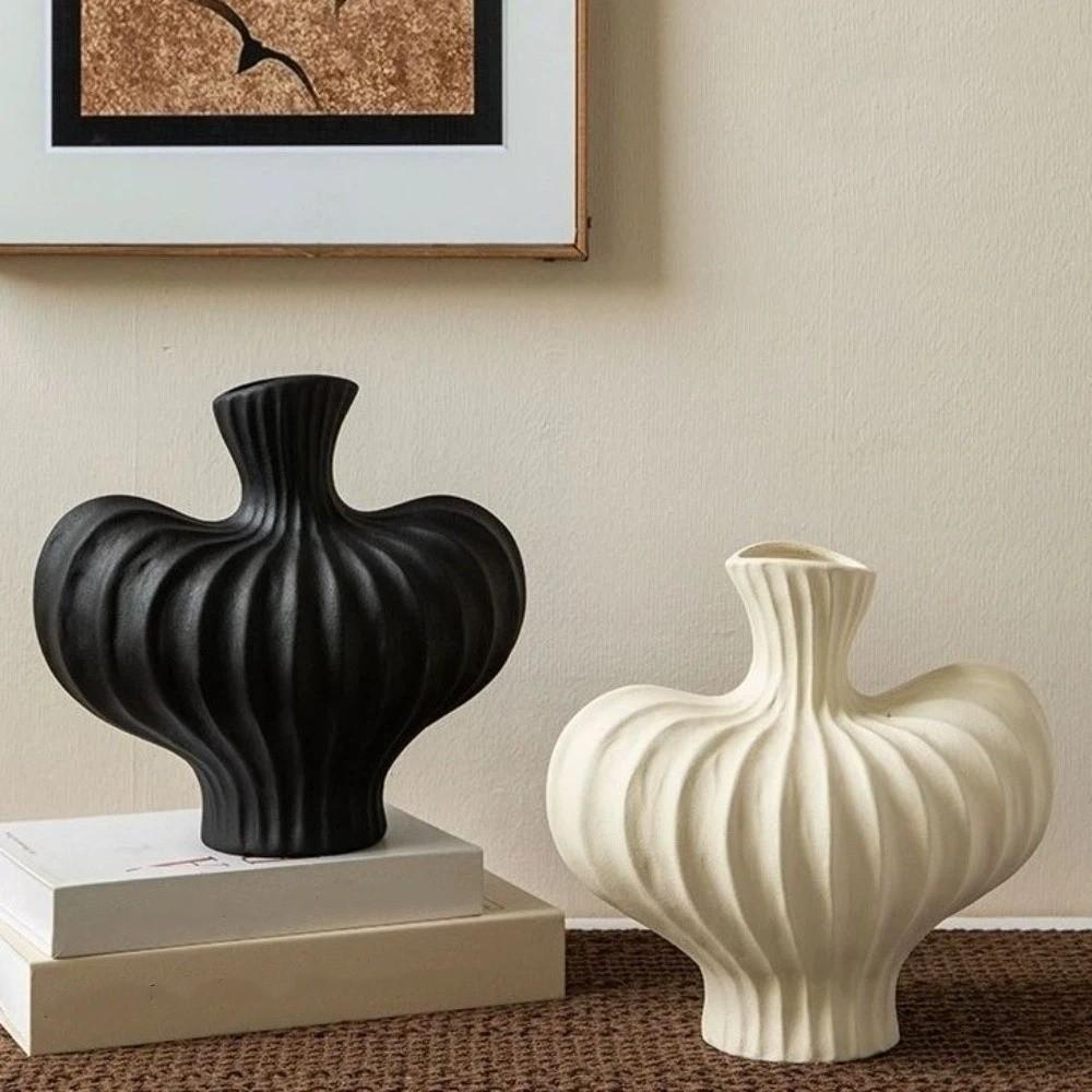 Nordic Style Plastic Vase Minimalist Flower Vase Decorative Hydroponic Flower Vase  Office Decor