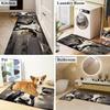 1Pcs Anti Fatigue Kitchen Rugs, Farmhouse  Print Waterproof Non-Slip Thick Cushioned Kitchen Mat Heavy Duty Comfort Standing Mat for Kitchen