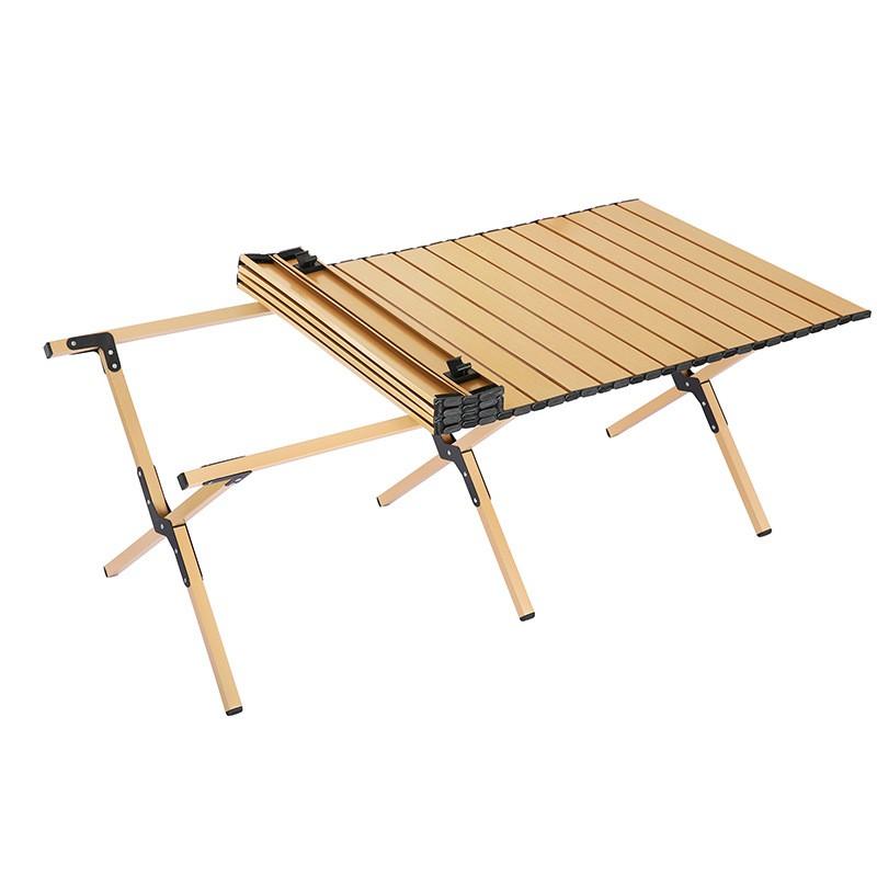 Portable Folding Camping Table Chair Set Outdoor Picnic Gear Lightweight Steel Frame Fishing Trips