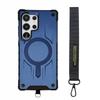 Luxury Carbon Fiber Pattern Magnetic Armor Case for Samsung S25 S24 S23 Ultra Plus Edge FE A35 A55 A36 A56 A16 A26 A17 A15 A14