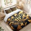 Bettwäsche-Set 1 Bettbezug 2 Kissenbezüge Athletic Bilbao Fußball-Print Schlafzimmer Heimdekoration