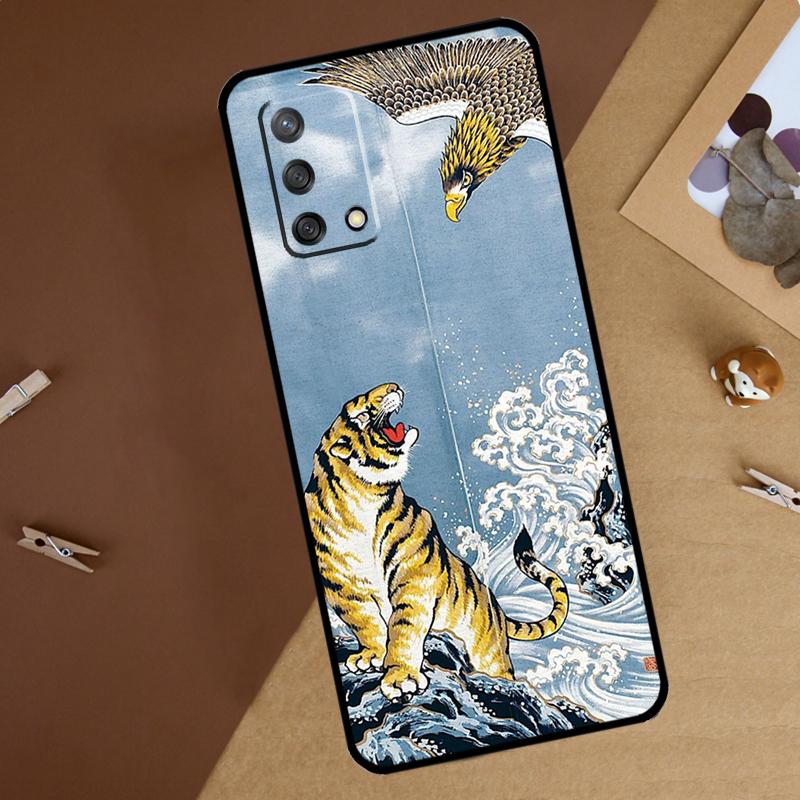 Japanese Style Art Japan For Oppo A16 A76 A96 A40 A60 A80 A74 A94 A54 A18 A38 A58 A78 A98 A15 A57S A17 A77 Phone Case